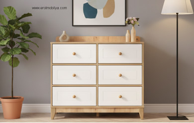 Dion 6 Çekmece Şifonyer