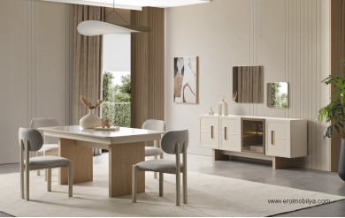 Fiyona Yemek Odası Takımı