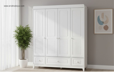 Asos 4 Kapılı Gardırop