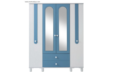 Dark 4 Kapaklı Dolap