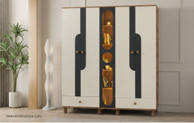 Destan 5 Kapaklı Dolap