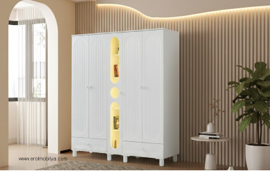 Katre 5 Kapaklı Dolap