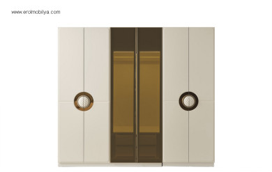 Lizbon 6 Kapılı Gardırop Mdf