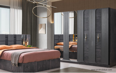 Saray Sürgülü Mdf Gardırop