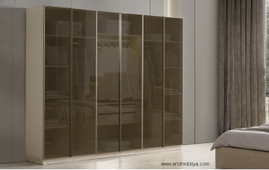 Vitali 6 Kapılı Gardırop Mdf