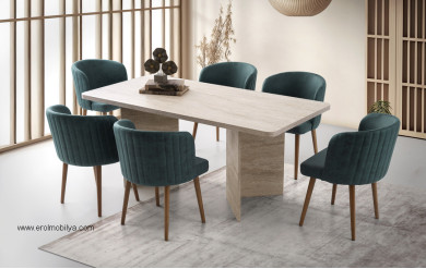 Papatya Masa Sandalye Takımı